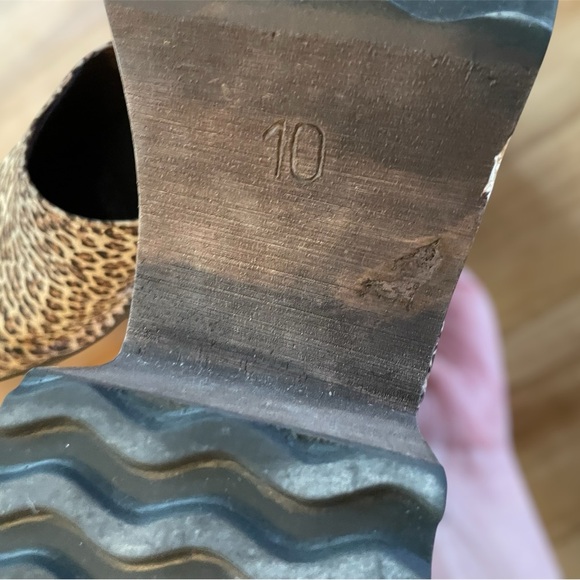 Sam & Libby Leopard Mules Vintage Y2K - Picture 4 of 5